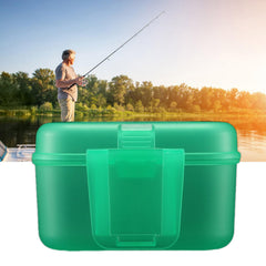 Close up of perforated breathable holes on the live baits container