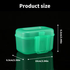Lightweight and compact live baits box with waist hanging buckle