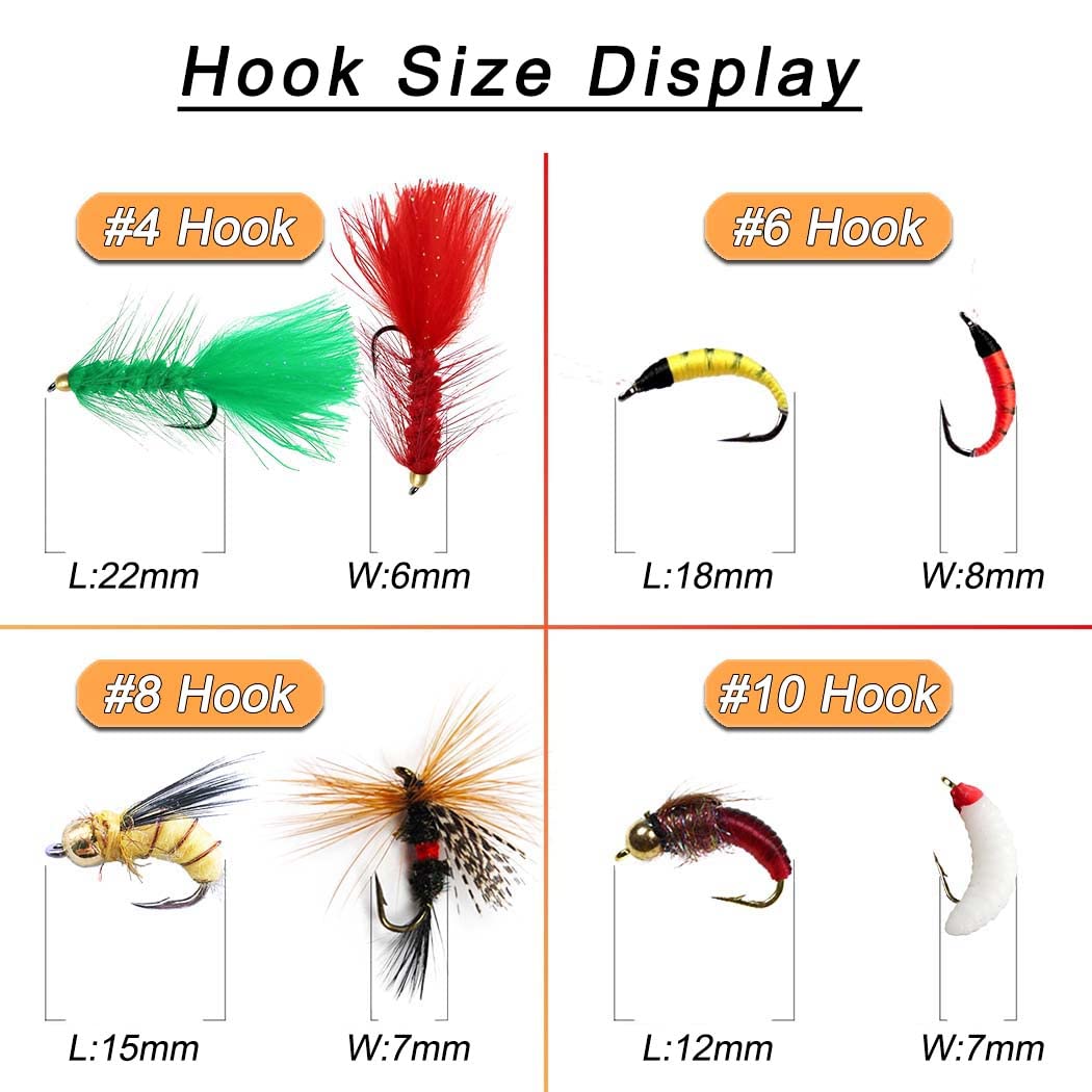 Qievcrme durable materials create realistic prey imitations to attract trout more naturally.