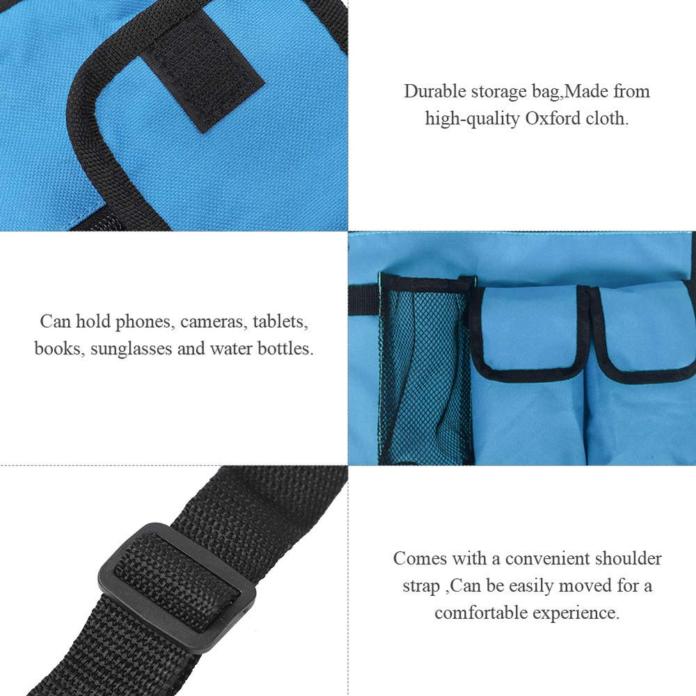 Qiilu flap pockets guard cameras or MP3 players securely.