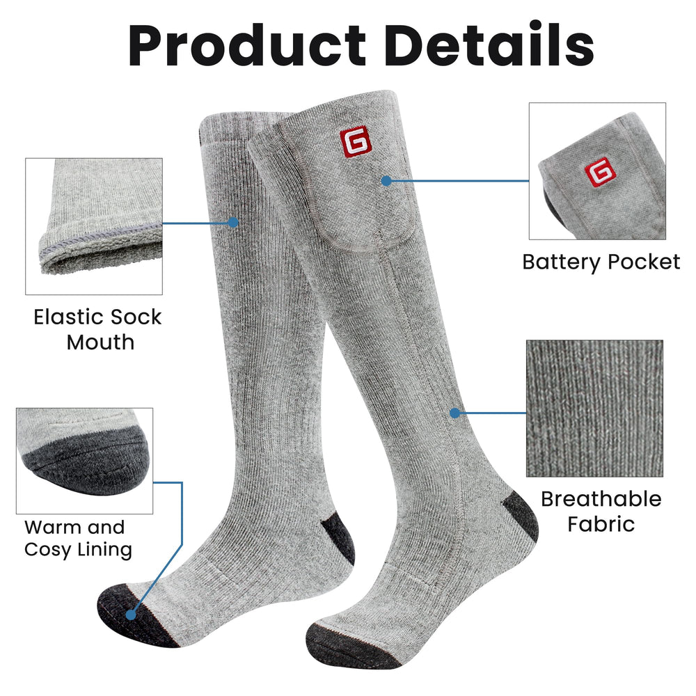 QILOVE heat level control image highlights 3 adjustable settings for personalized comfort.