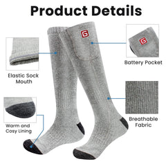 QILOVE heat level control image highlights 3 adjustable settings for personalized comfort.