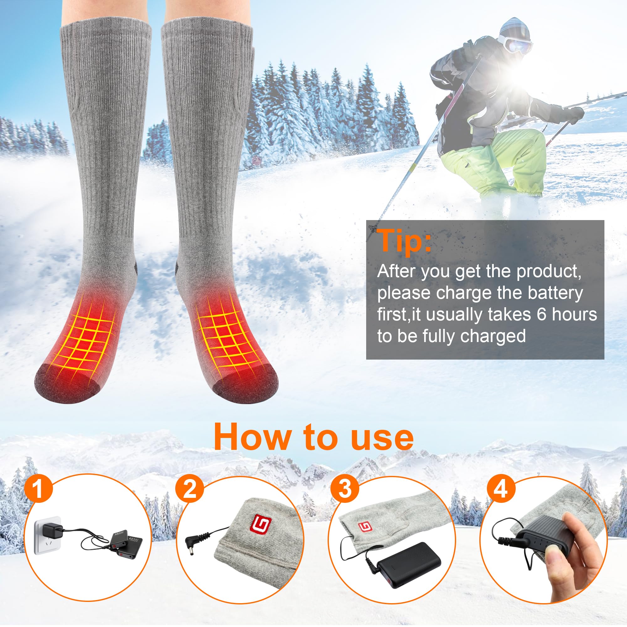 QILOVE outdoor-winter-activities scene shows warmth during hunting, camping, hiking.