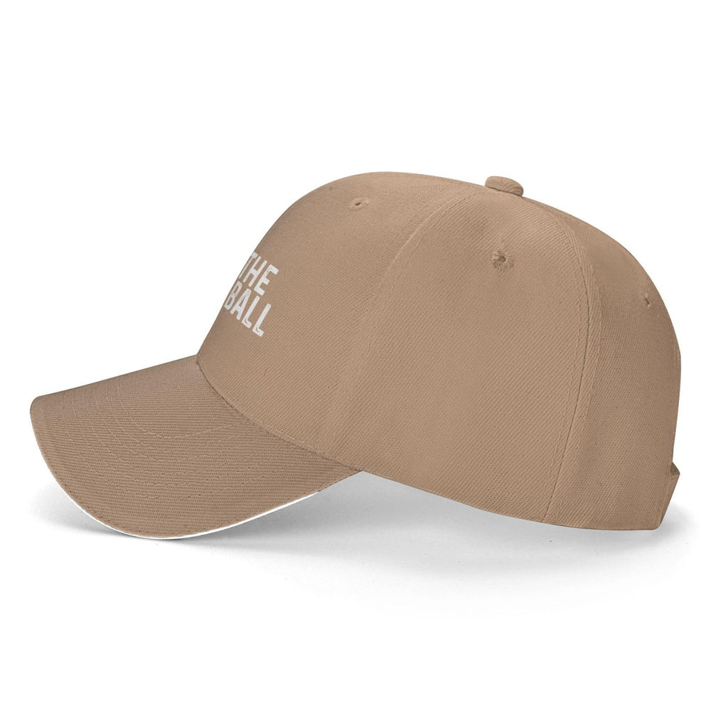 Qioesotry Run The Damn Balls hat back closure detail for adjustable fit