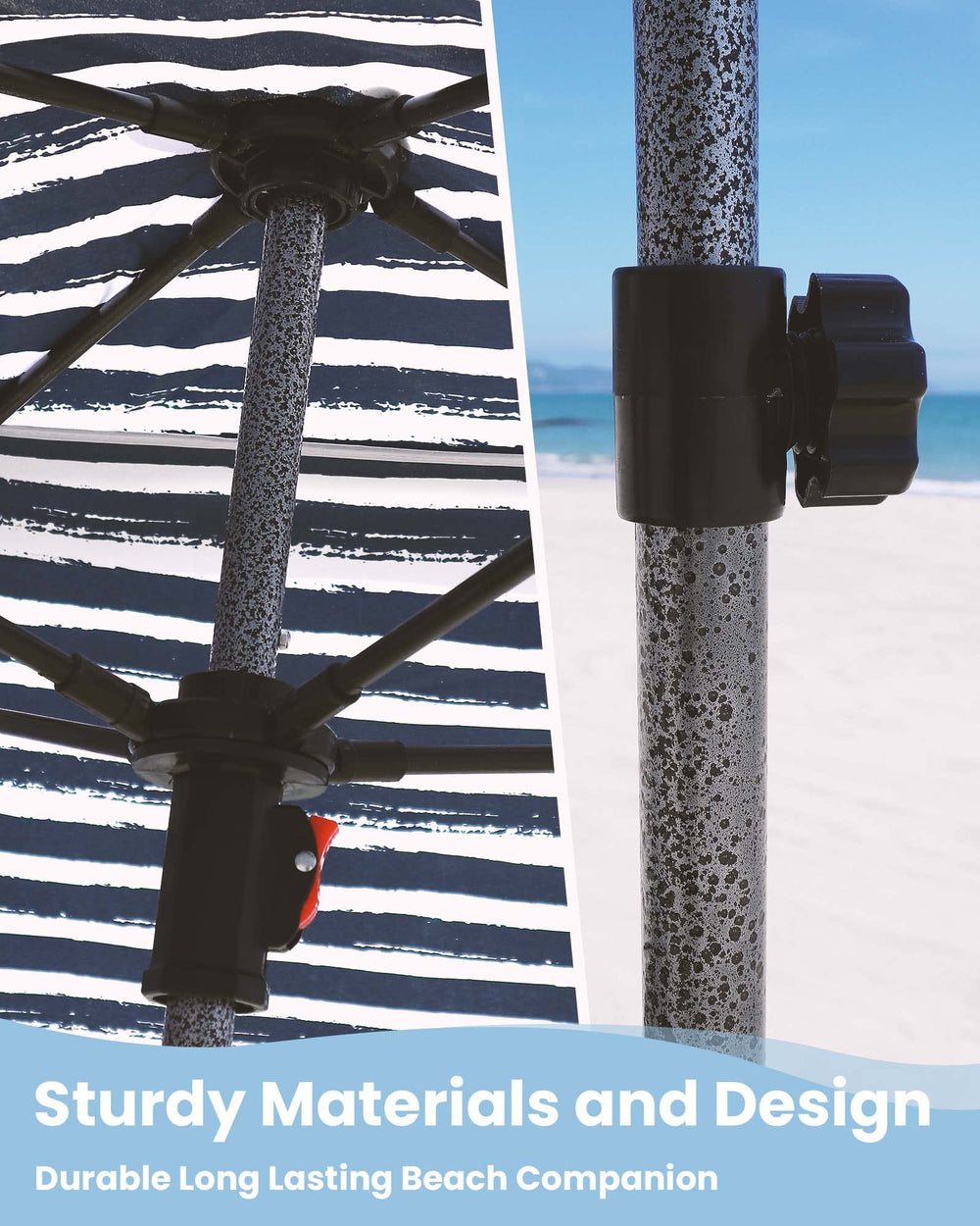 Qipi Beach Cabana compact carry bag for effortless transport