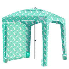 Qipi Beach Cabana setup easy for quick shade on busy beach days