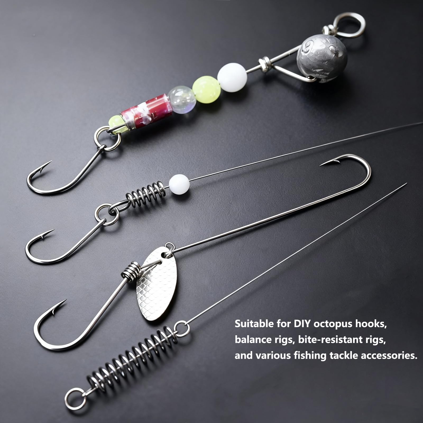 QiuLovesYT black finish adds a professional look to your tackle station.