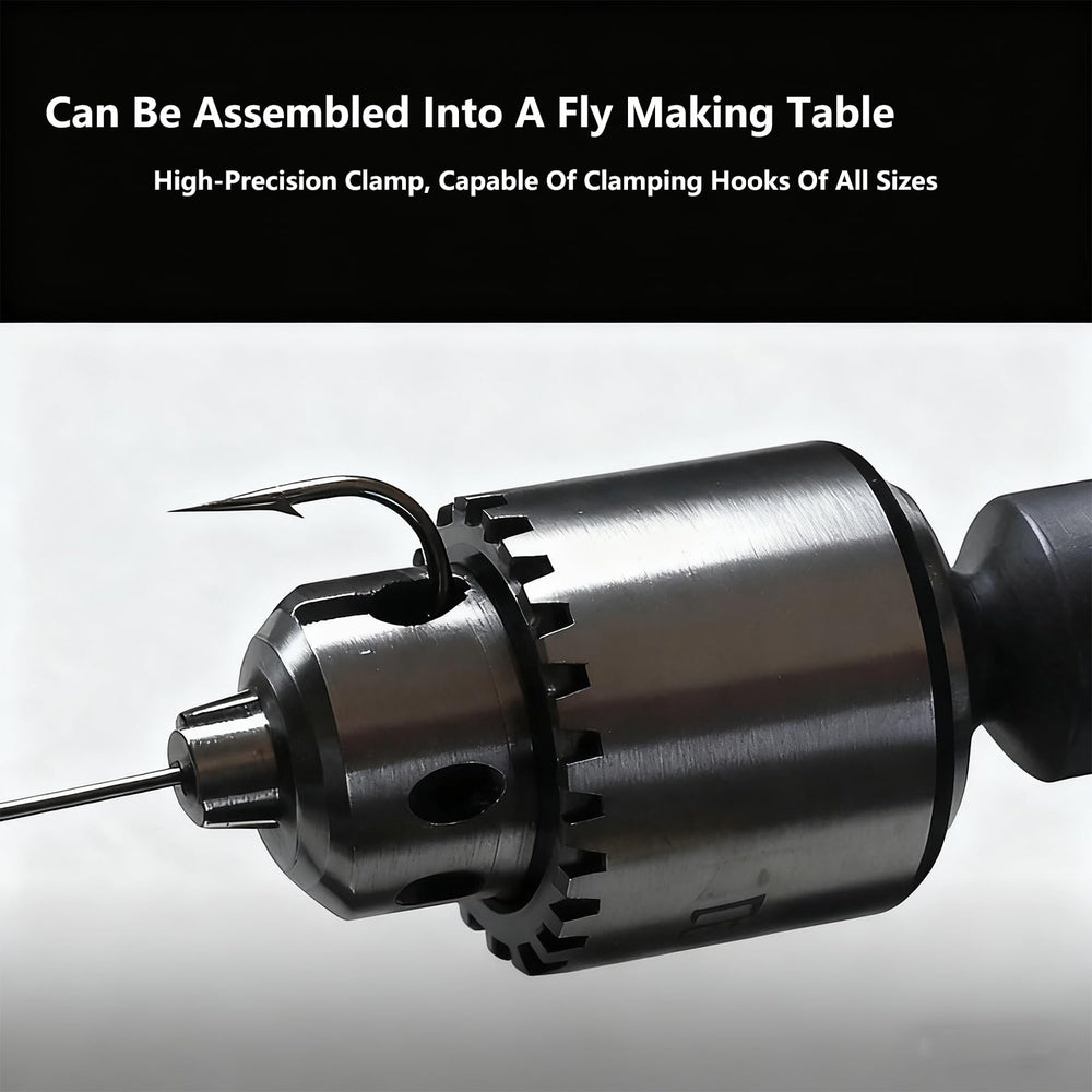 QiuLovesYT pedestal base clamps stabilize the workspace during crafting.