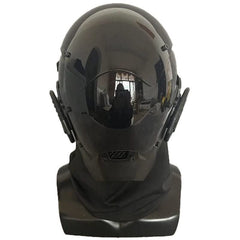 QJYZHAN Cyberpunk Mask adjustable nylon buckle for secure, comfortable fit.