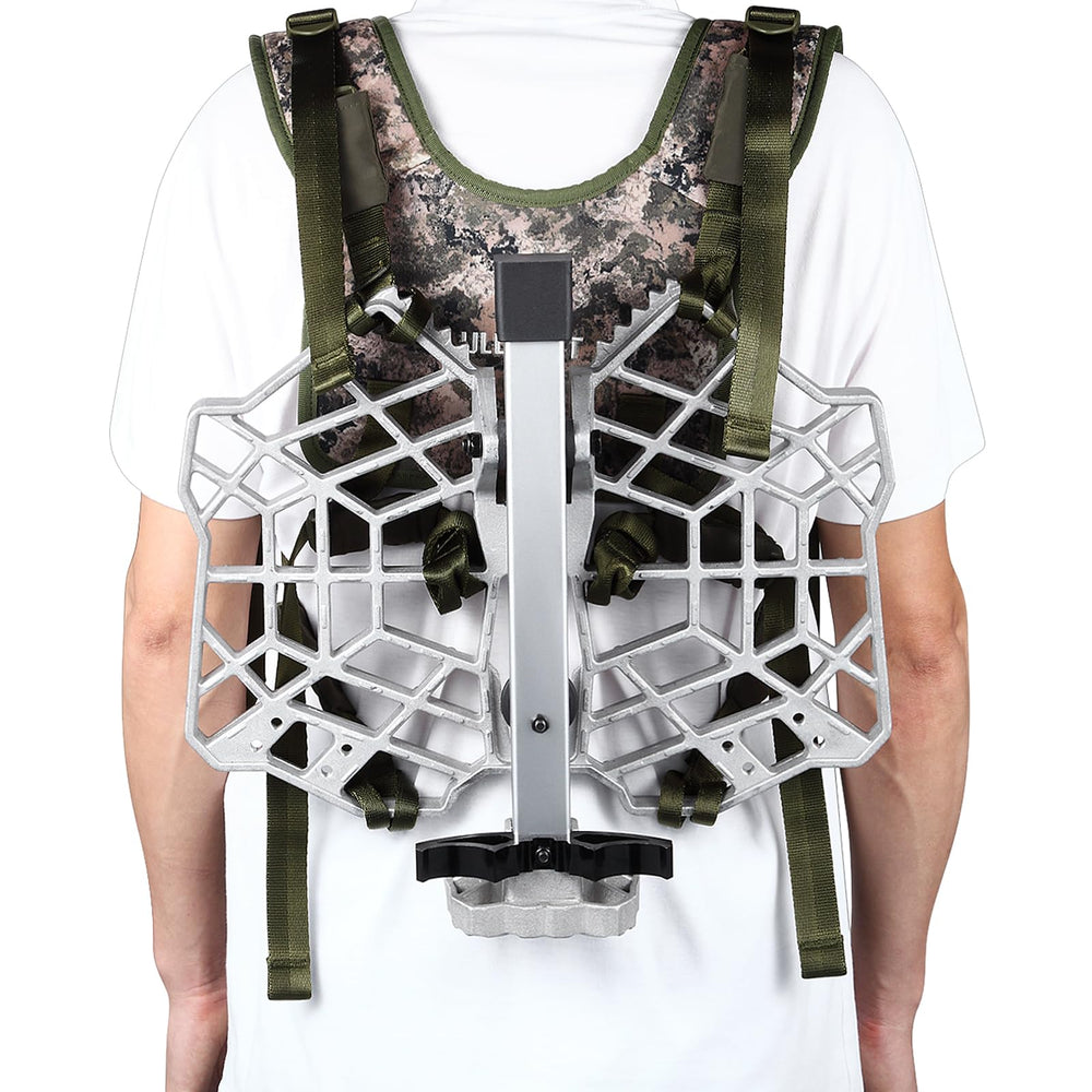 QOGIR silent pull strap detail emphasizes quiet hunting setup