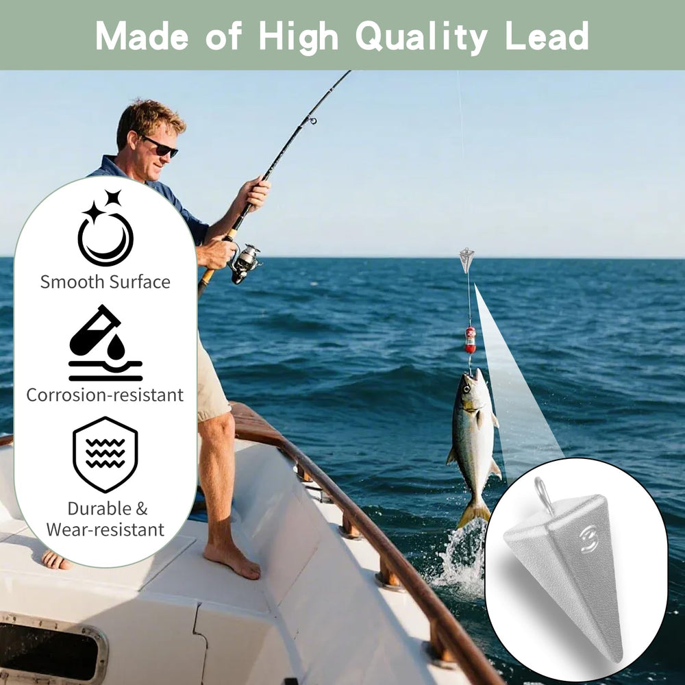 QonicFly flat sides prevent rolling for stable casting and retrieval.