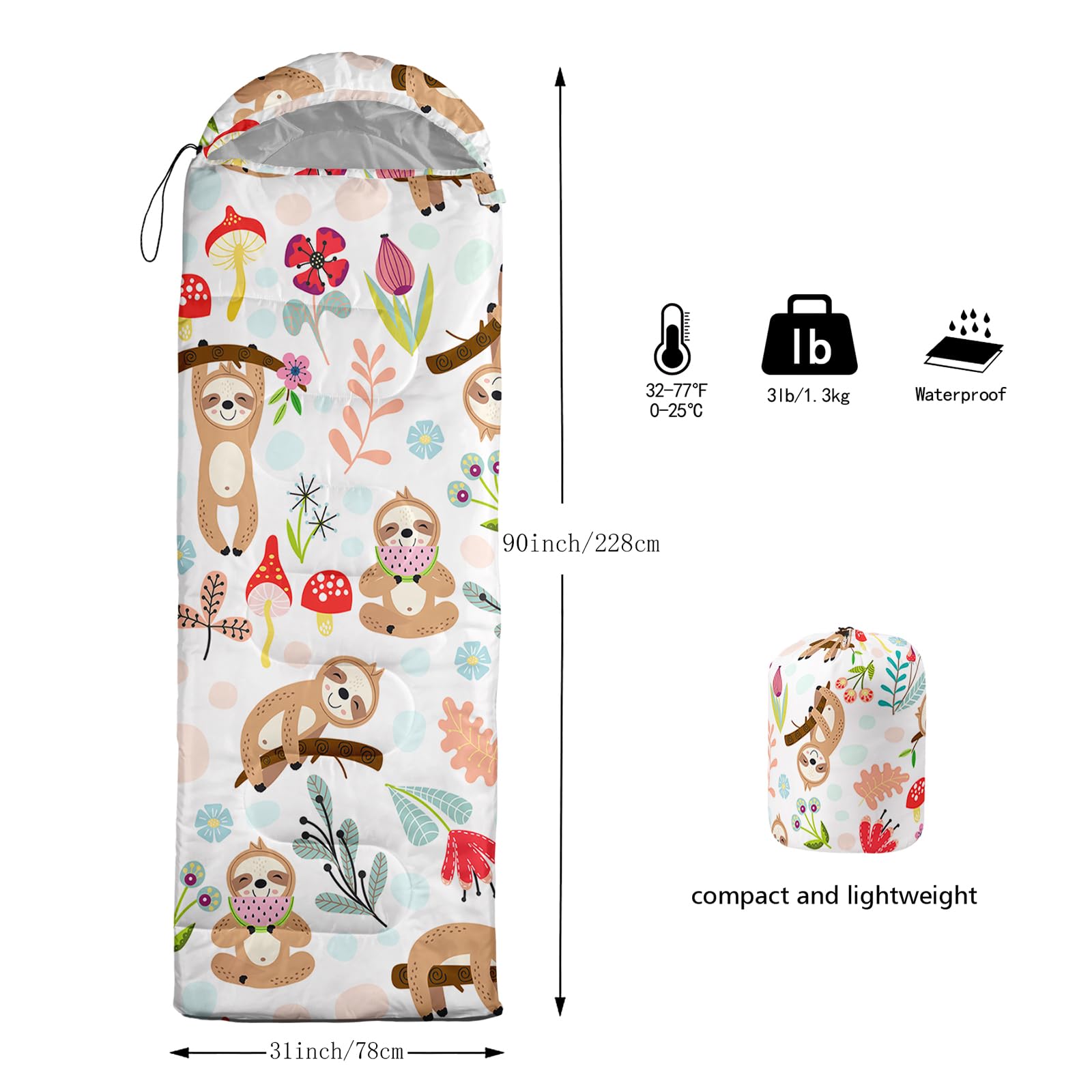 QOOMO 190T polyester pongee lining offers soft comfort.