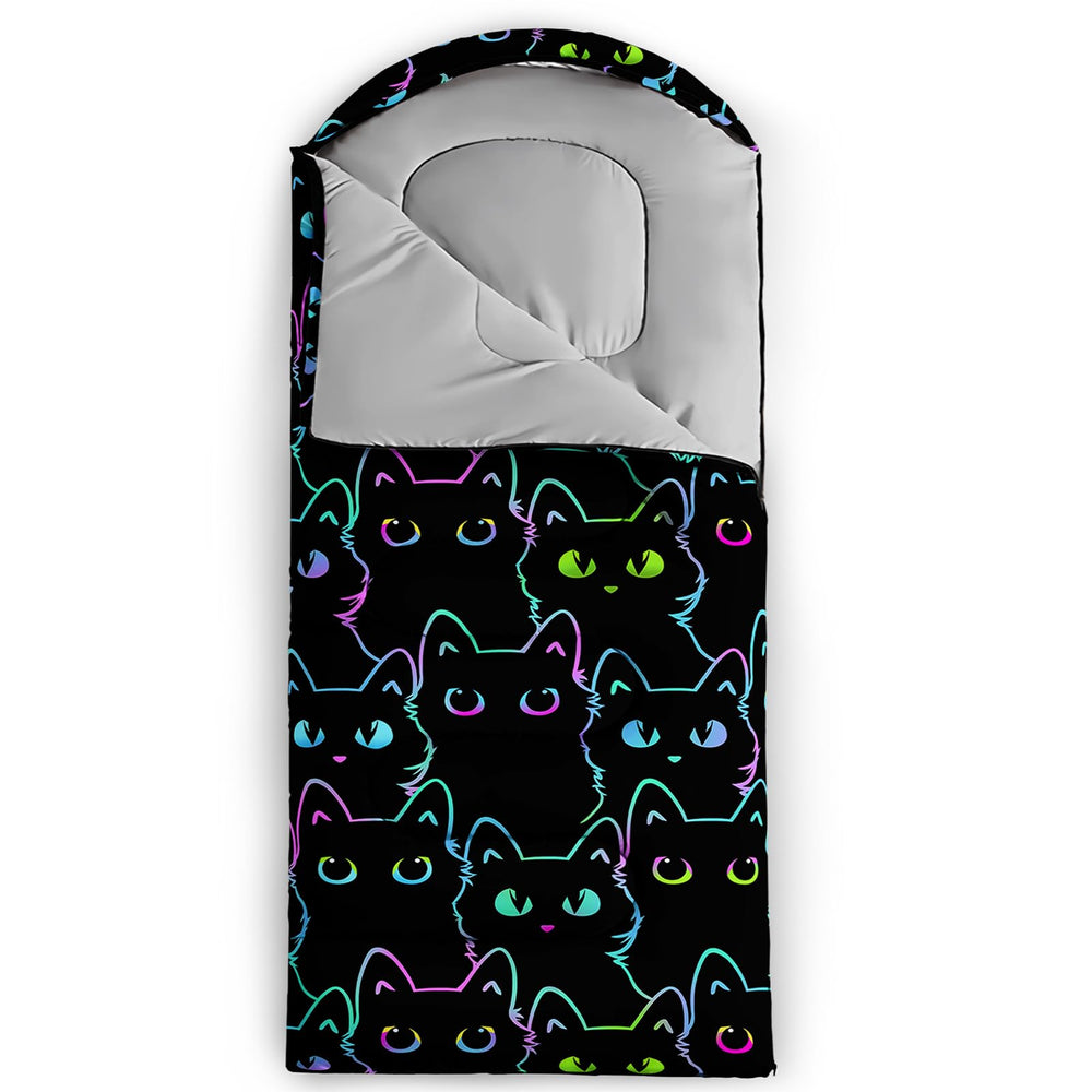 QOOMO 190t pongee lining interior offers comfortable sleep surface.