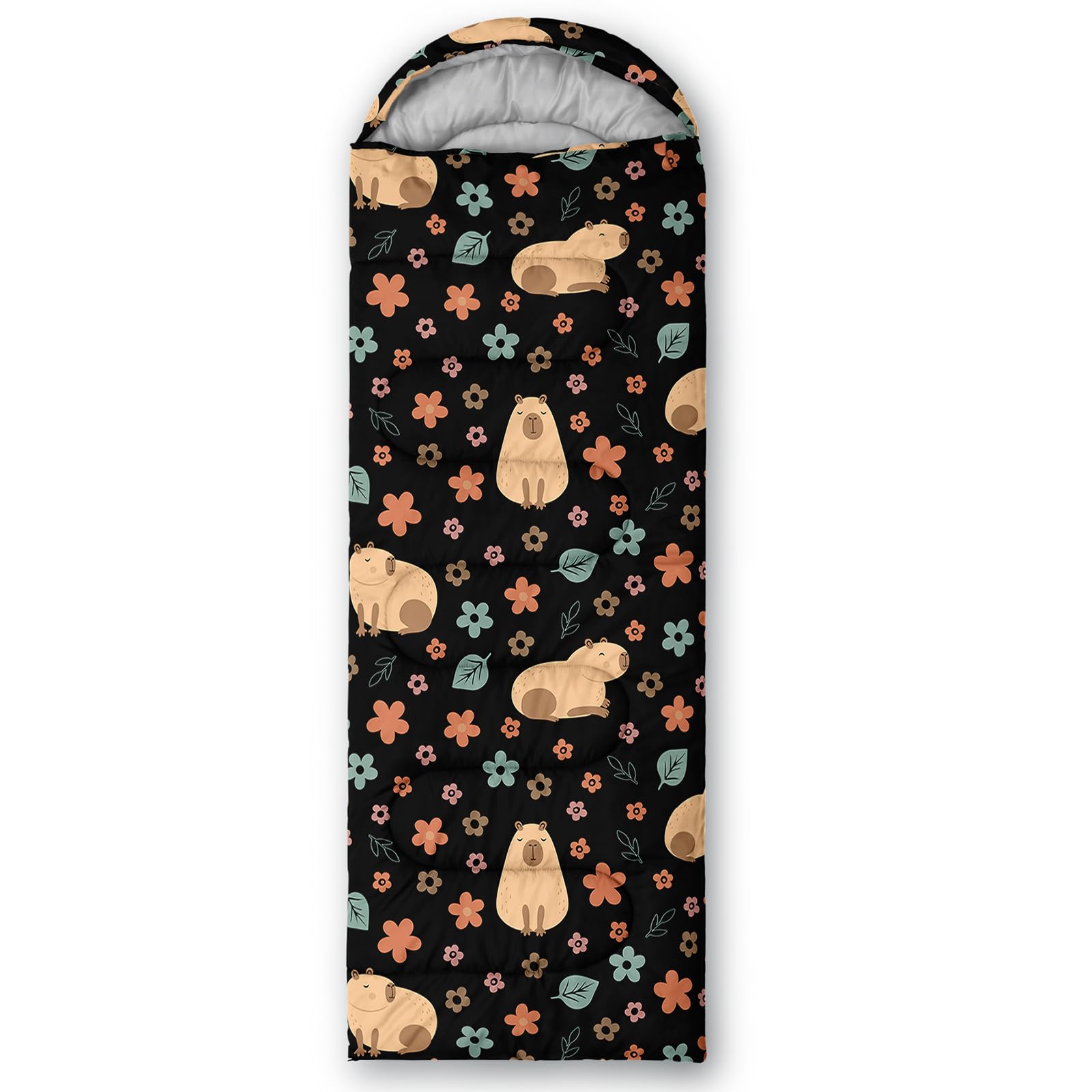 QOOMO 31x90-inch sleeping bag fits adults and kids for family camping.