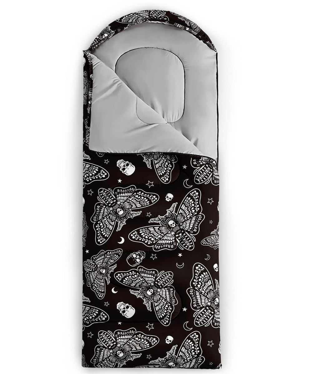 QOOMO 31x90 inch sleeping bag spacious for adults and kids outdoors