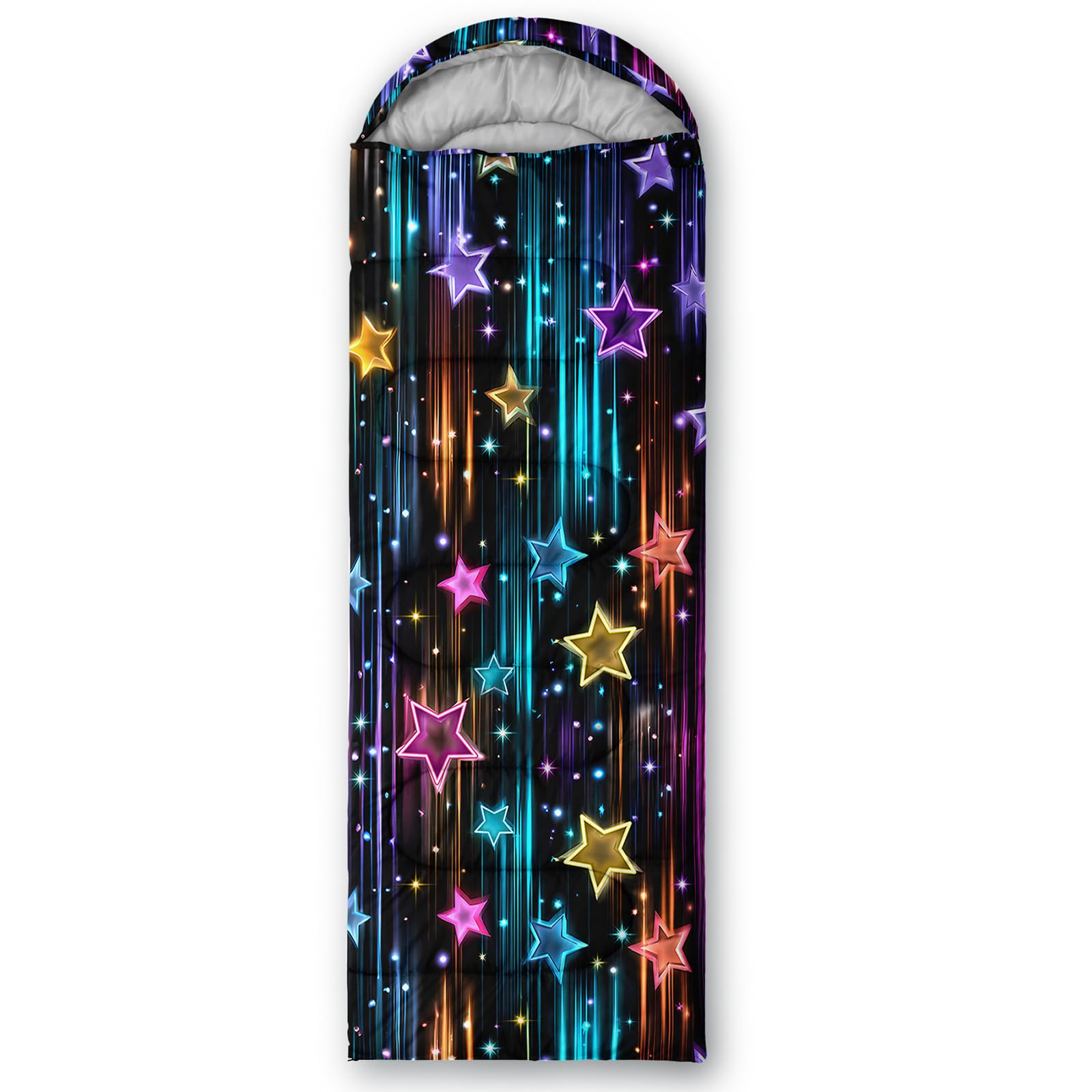 QOOMO Color Star bag waterproof outer protects gear from damp nights.