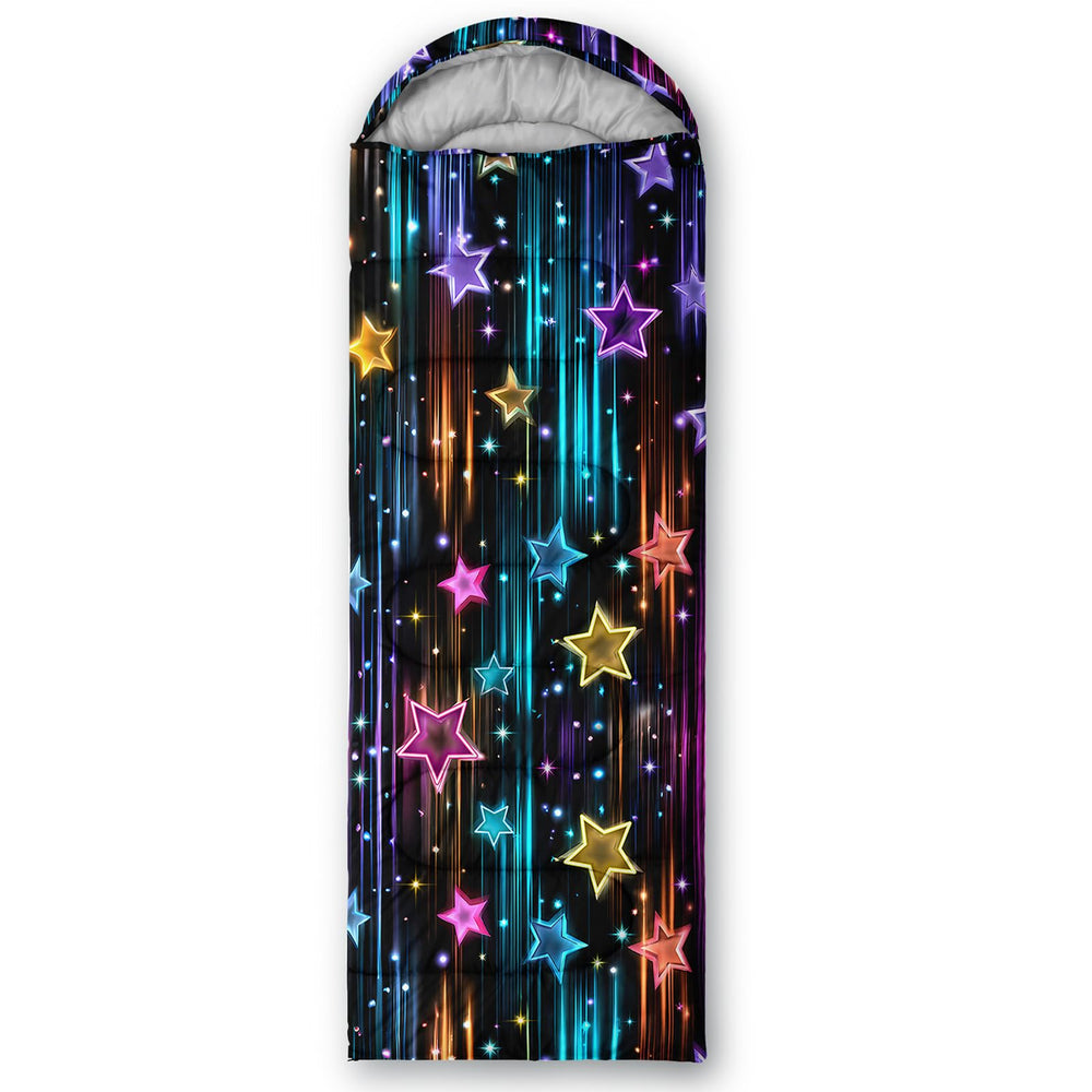 QOOMO Color Star bag waterproof outer protects gear from damp nights.