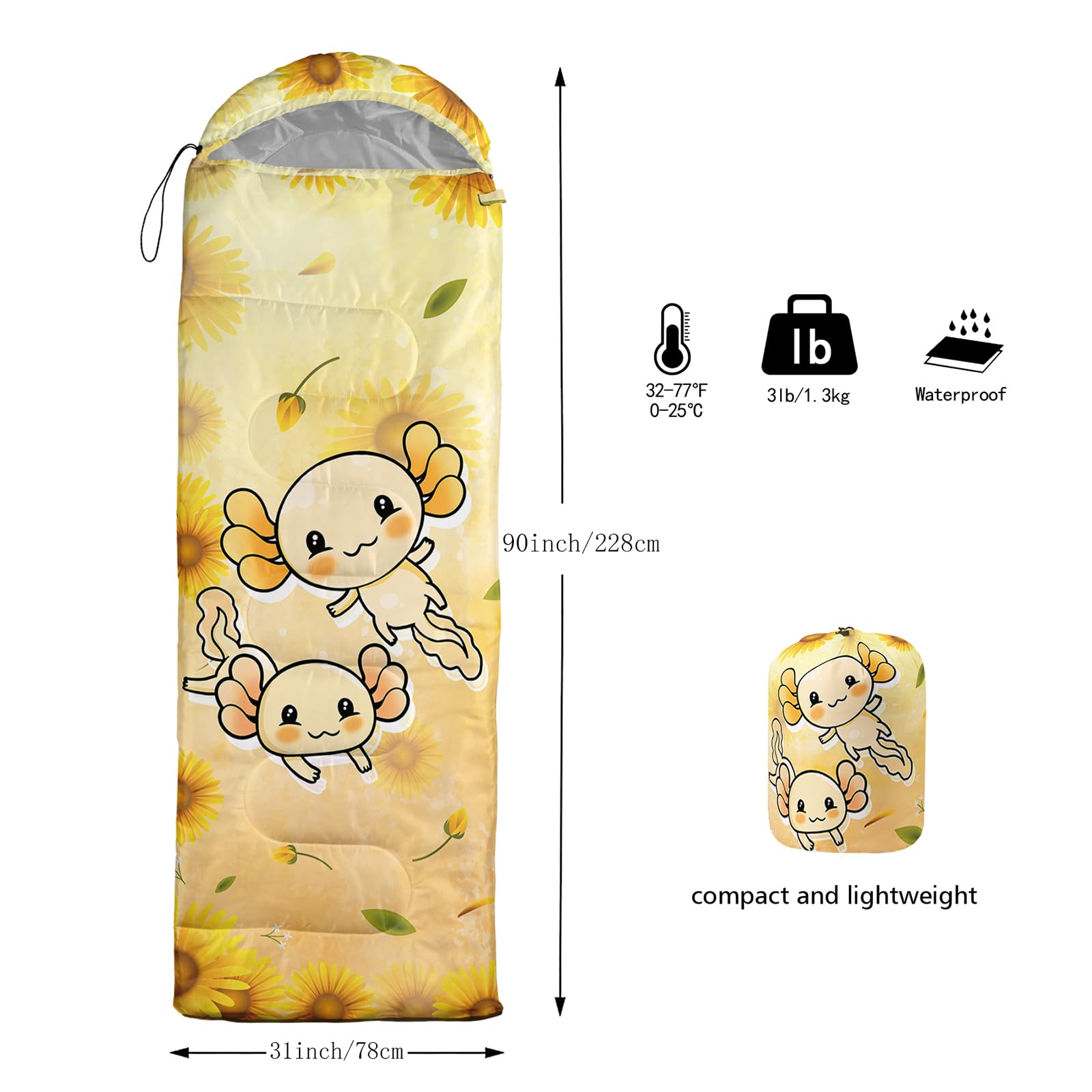 QOOMO Foot-zip design image reveals adjustable airflow for seasonal comfort.