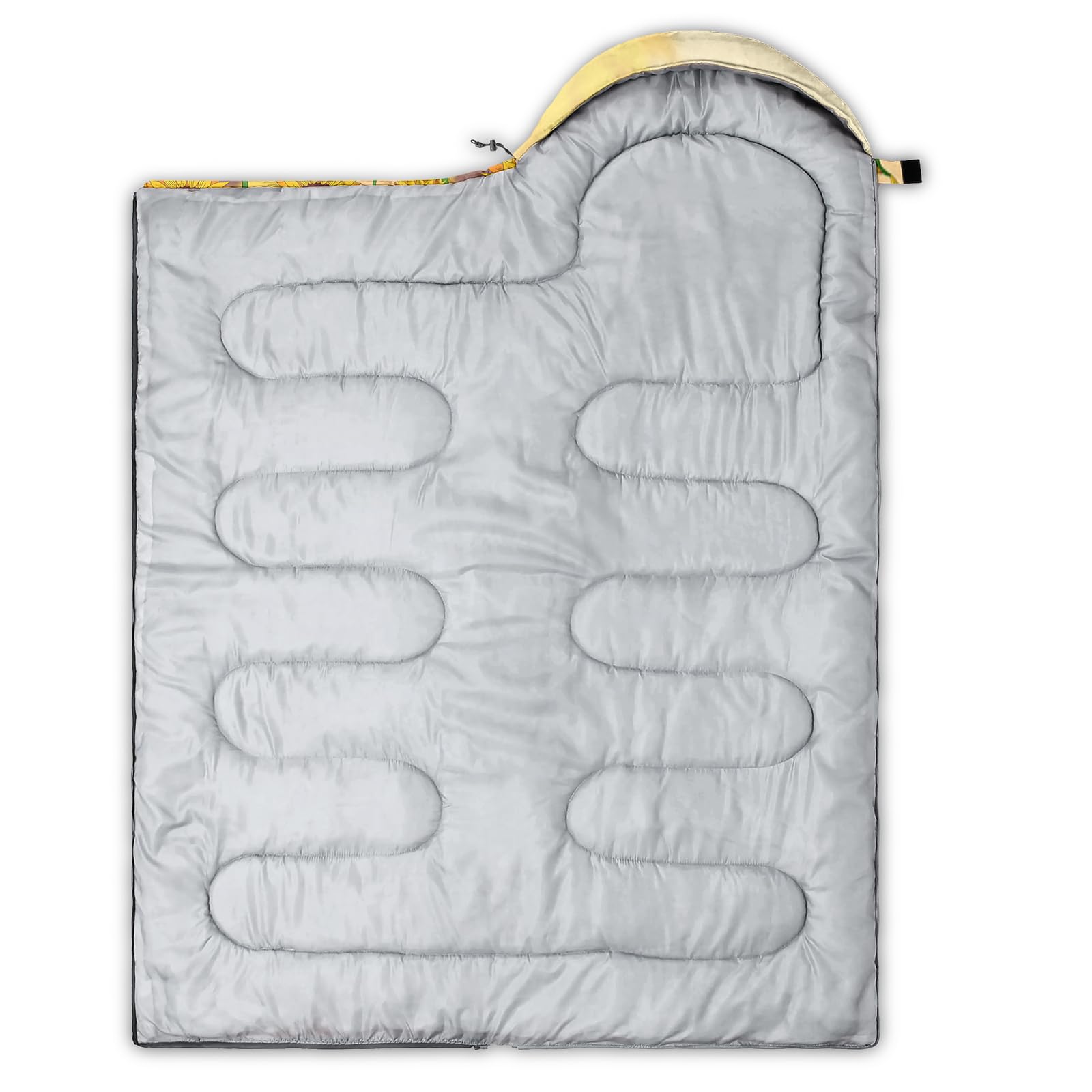 QOOMO 190t pongee lining adds a soft touch against skin.