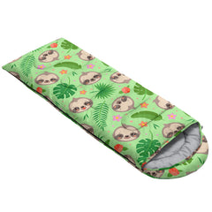 QOOMO sleeping bag foot zip allows adjustable airflow and temperature control.
