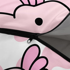 QOOMO Strawberry Axolotl bag side vent for temperature control