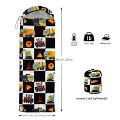 QOOMO three-season sleeping bag remains comfortable across temperature changes.