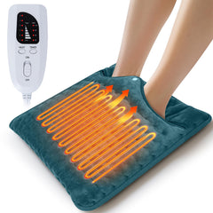 Qoosea double layer foot warmer top view for cozy home use