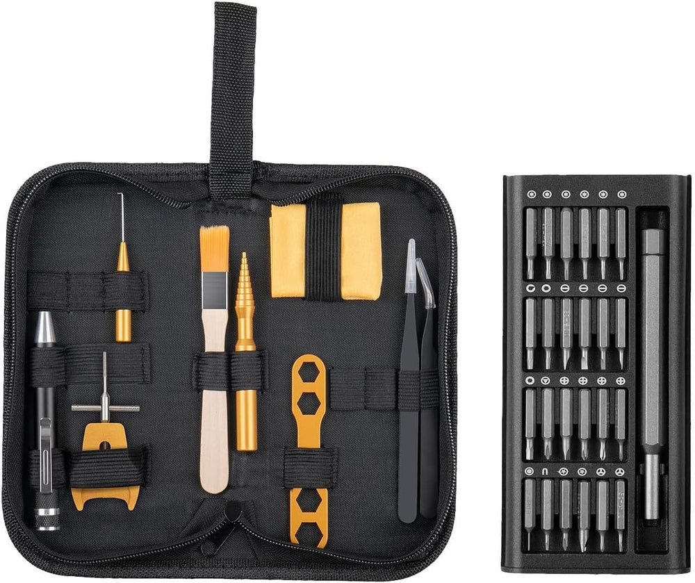 QUA'ANNYU reel maintenance kit compact design enables easy storage on boats and in tackle boxes.
