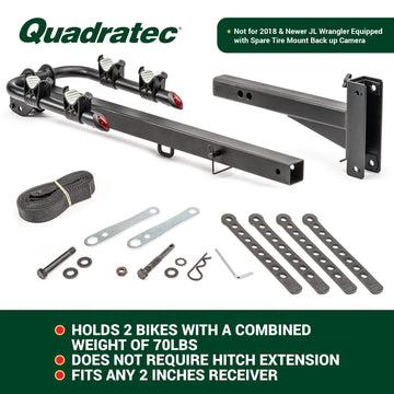 Tailgate access remains easy during loading with tilt-back design.