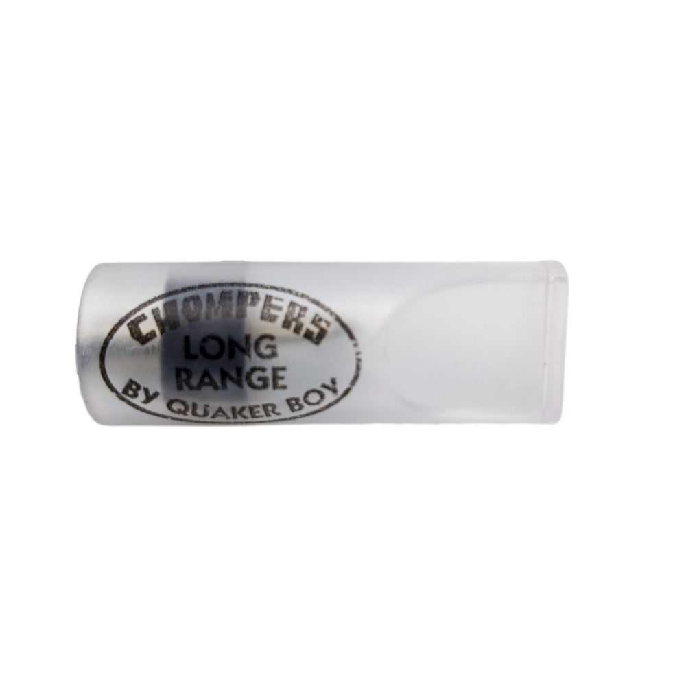 Quaker Boy Chompers 3 Pack long-range call in use for distressed rabbit sounds.