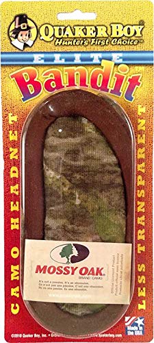 Quaker Boy Elite Bandit Headnet Mossy Oak Obsession camo enhances outdoor camouflage