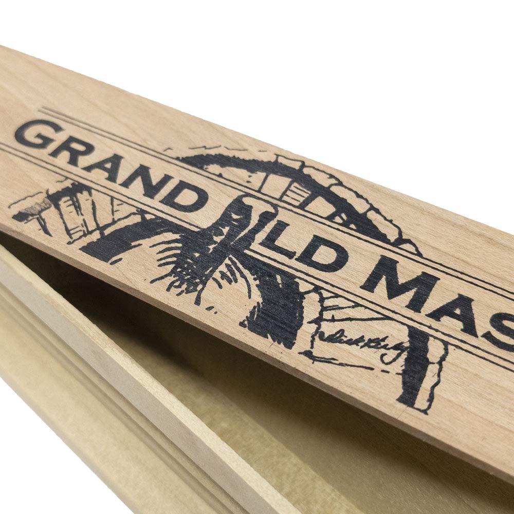 Quaker Boy Grand Old Master Box Call wood handheld grip for comfortable handling