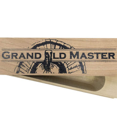 Quaker Boy Grand Old Master Box Call wood top angle showcasing craftsmanship and tone