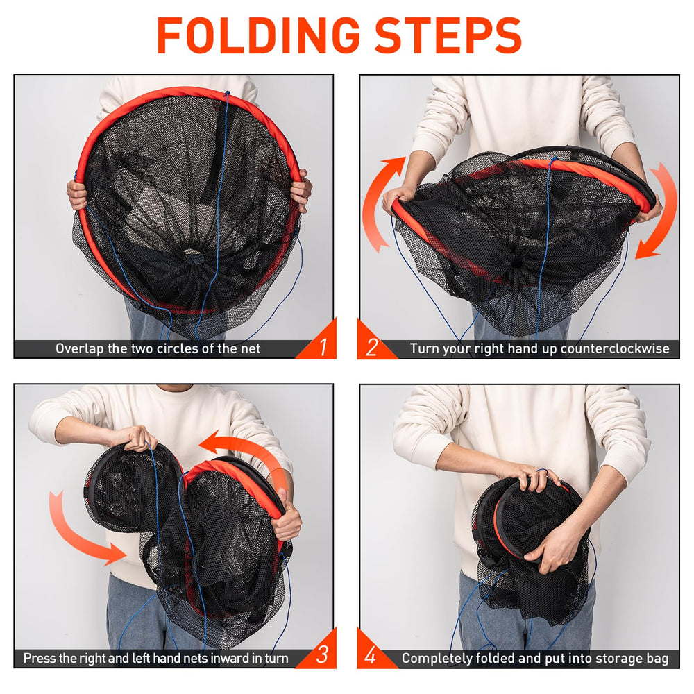 Carrying bag and rope included for easy transport
