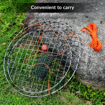QualyQualy crab net 24-strand netting improves catches and stability.