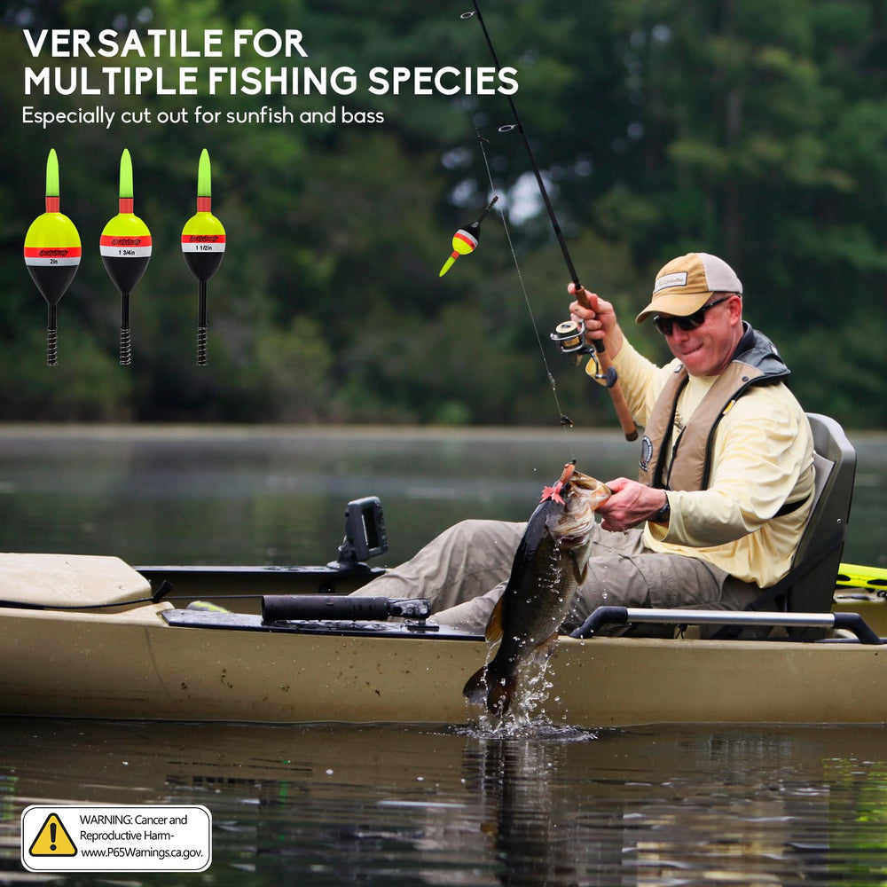 Glow-in-the-dark night fishing with QualyQualy bobber