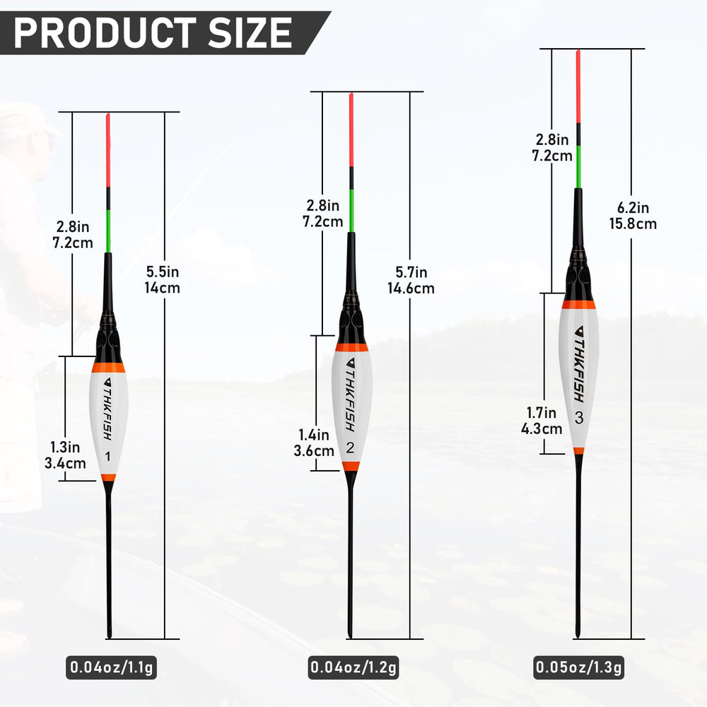 Float size options #1 #2 #3