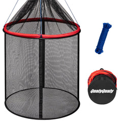 QualyQualy floating fish basket 73 gallon exterior showing 31.4 inch diameter