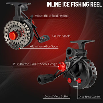 QualyQualy ice fishing holder stabilizes your setup for steady bites.
