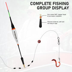 Different sizes #1, #2, #3 with flotage details