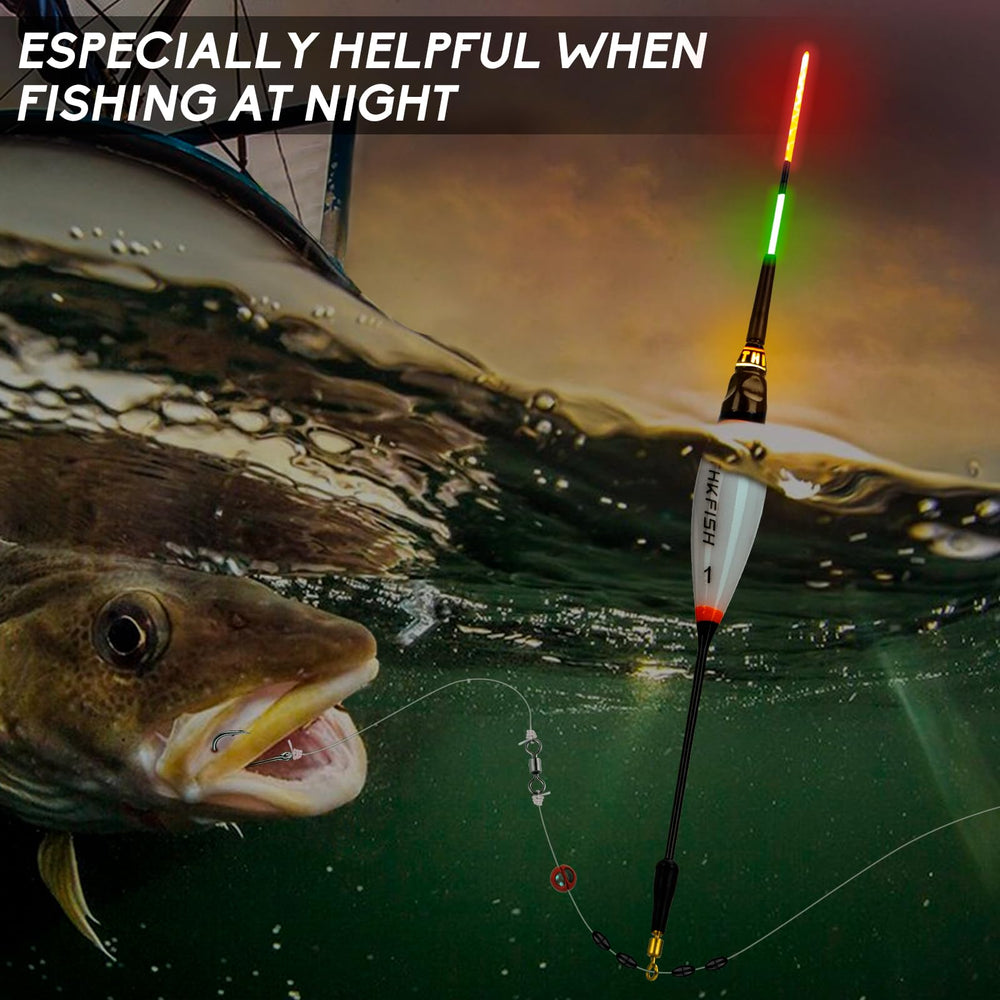 QualyQualy LED fishing floats for night fishing – side view