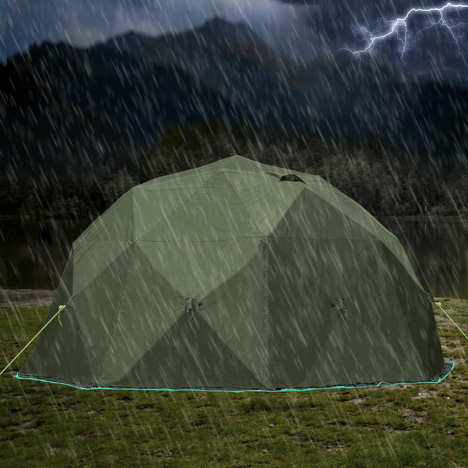 QualyQualy rain cover air vent design supports warmth and ventilation