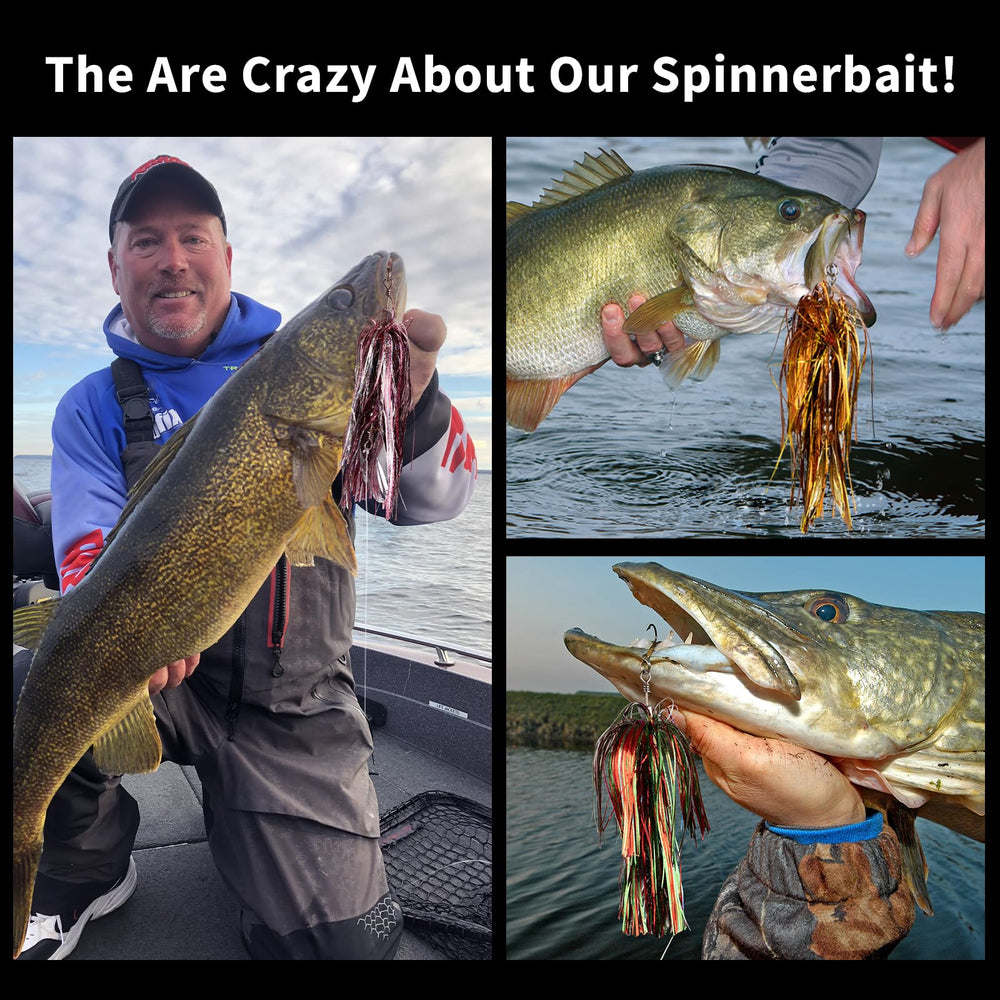 QualyQualy spinner bait 45g weight closeup highlights wind-throw capability.