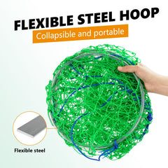 Water-resistant pier fishing net