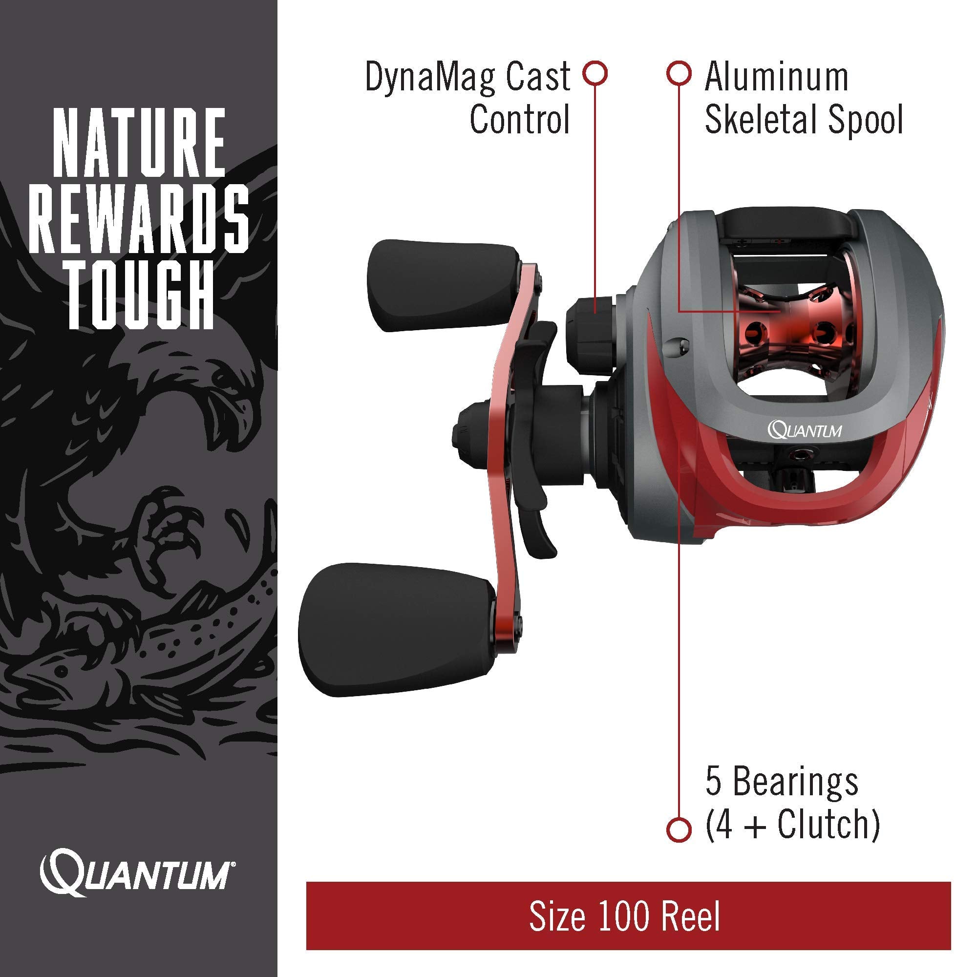 Graphite frame and side covers of Quantum Pulse 100