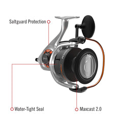 Quantum Reliance water-tight seal protects internal components in wet conditions.