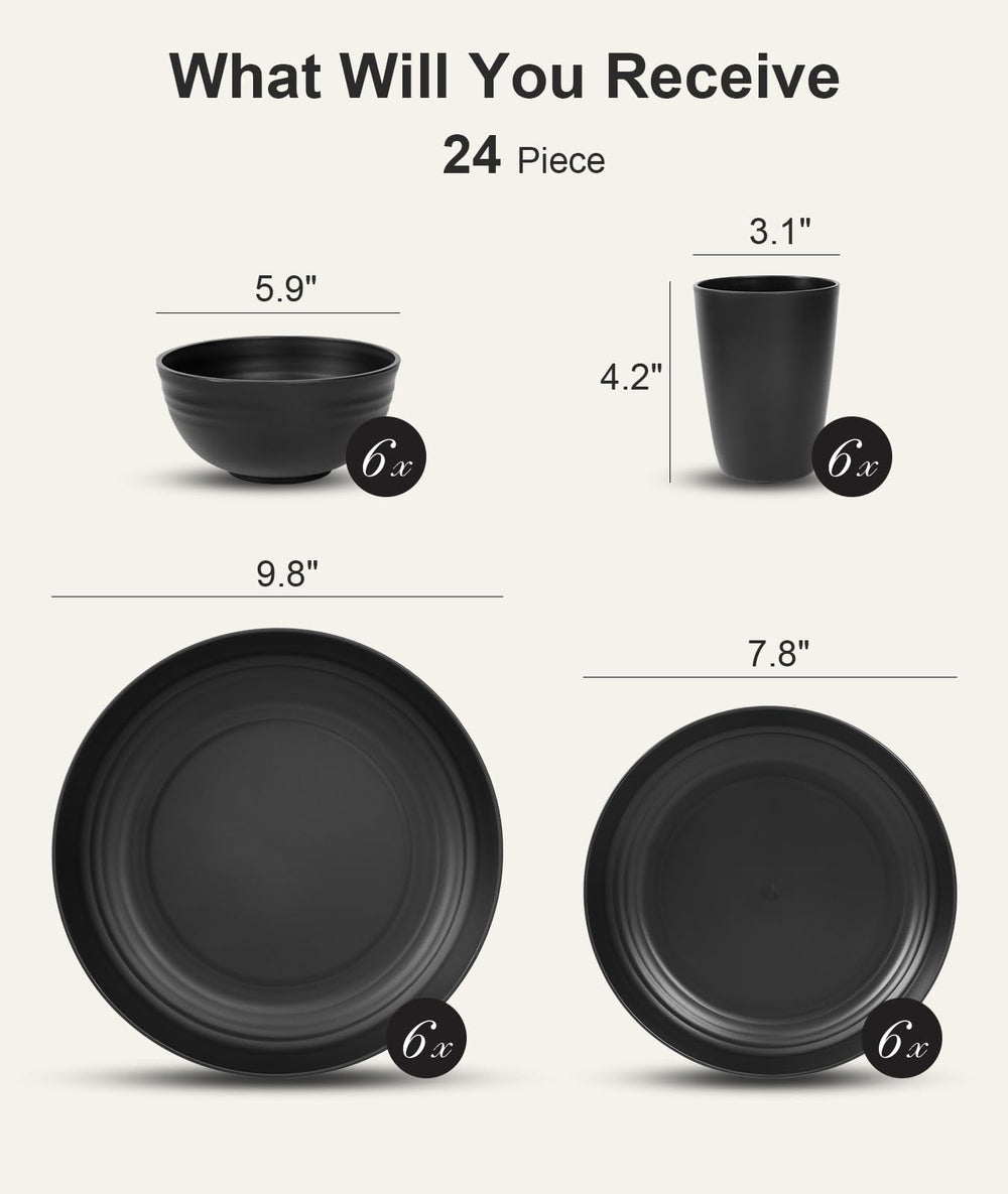 Quatish bowls stackable for campers and RV trips with chip resistance