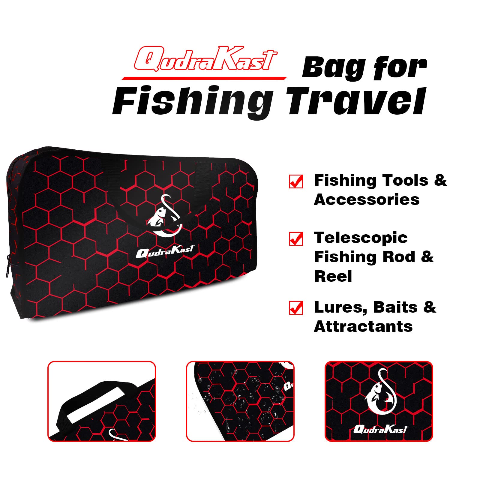 QudraKast gift-boxed fishing kit ready as a thoughtful present