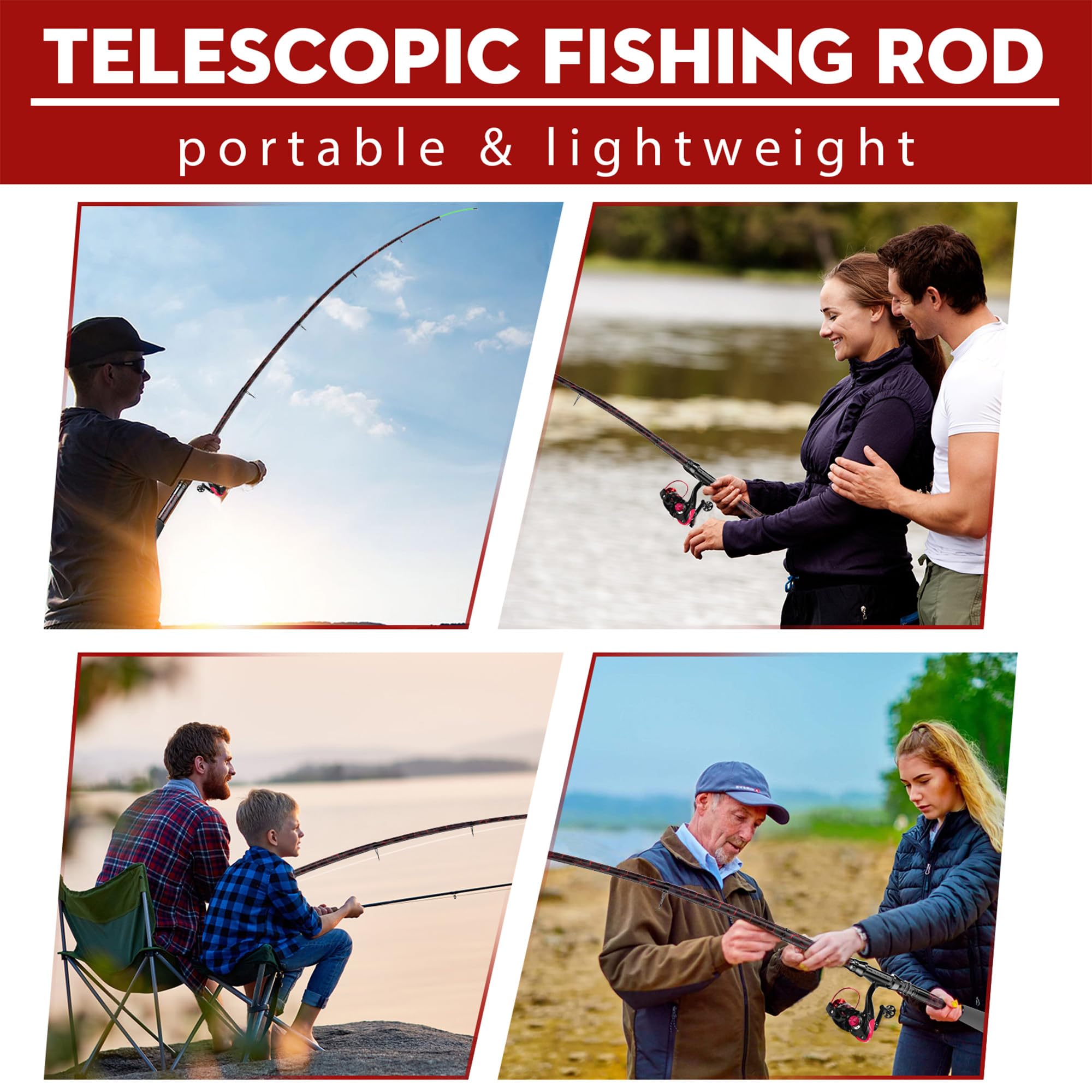 QudraKast gift box included makes a thoughtful fishing gift.
