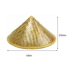 Queenbox Japanese Weave Straw Hat side view showing breathable weave